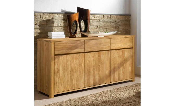 Тумба LAUSANNE 3 из массива дуба